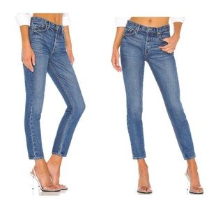 GRLFRND Karolina High Rise Skinny Ankle Jeans in Long Time Gone 27